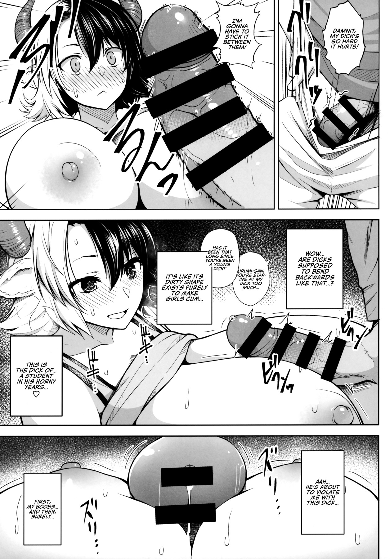 Hentai Manga Comic-It's Your Fault for Having Such Big Boobs, Miss!-Read-11